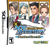 Phoenix Wright Justice For All Packshot